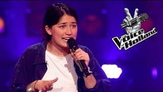 The Voice Holland 2015 2016 - Jasmine Karimova Performs Stay High - Best Blind Auditions