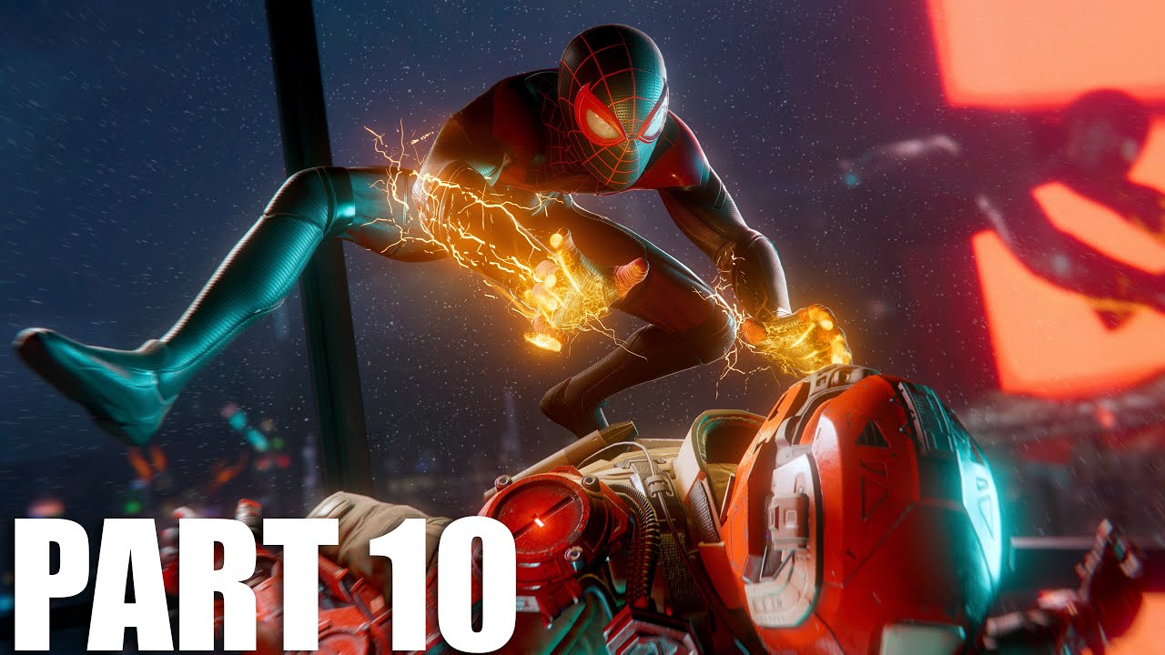 MARVEL'S SPIDERMAN MILES MORALES PS5 Walkthrough Gameplay Part 10