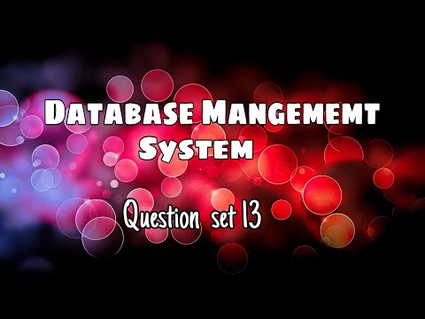 Data Base Task 13 | DBMS Question Session | 1st Year | Java Institute | M.Kaveen Punsara