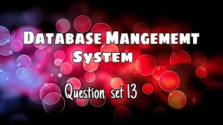 Data Base Task 13 | DBMS Question Session | 1st Year | Java Institute | M.Kaveen Punsara