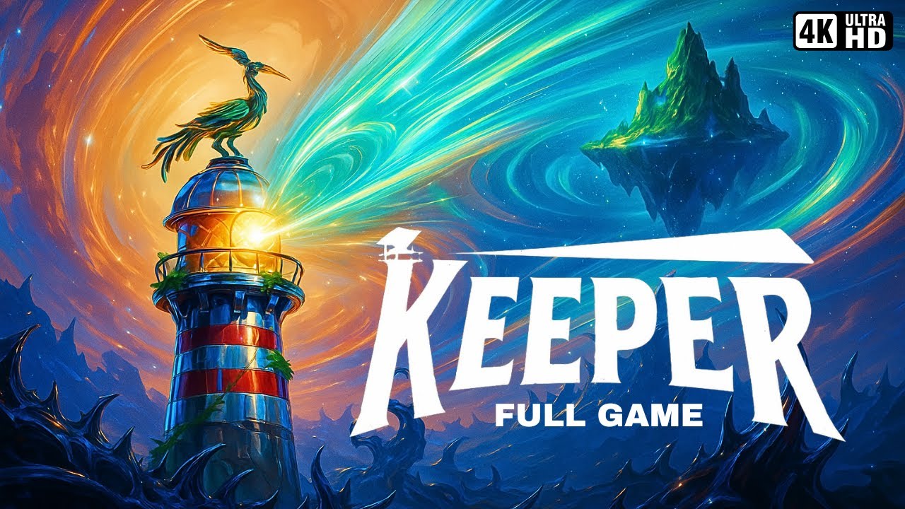 Keeper: A Beautiful Puzzle Adventure as a Living Lighthouse (Full Game 4K60 No Commentary)