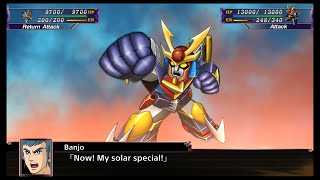 Super Robot Wars X - Daitarn 3 - All Attacks [English]