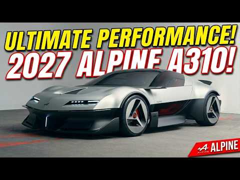 Первый взгляд на Alpine A310 Vision (2027): возрождение легенды