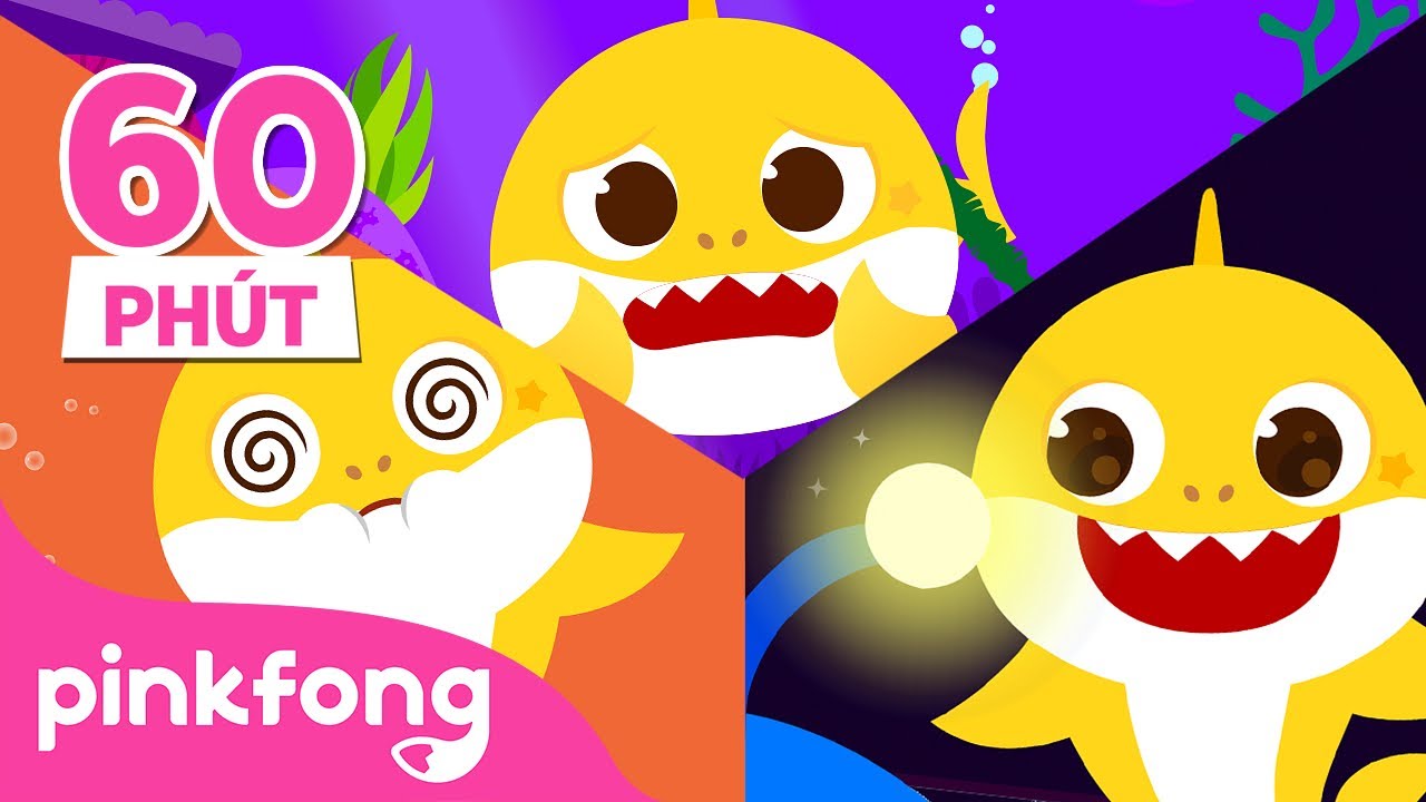 Hát cùng với cá mập con | + Tuyển tập | Baby Shark Pinkfong! Nhạc thiếu nhi