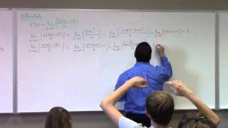 Basic Calculus : Lecture 6 part 1: basic derivatives