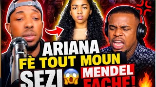 Yo Pa T Atann Sa 😱 Ariana Choke Tout Moun, Mendel Fache👉 Ariana Lage Bonm Nan 😳 #videoviral #ariana 
