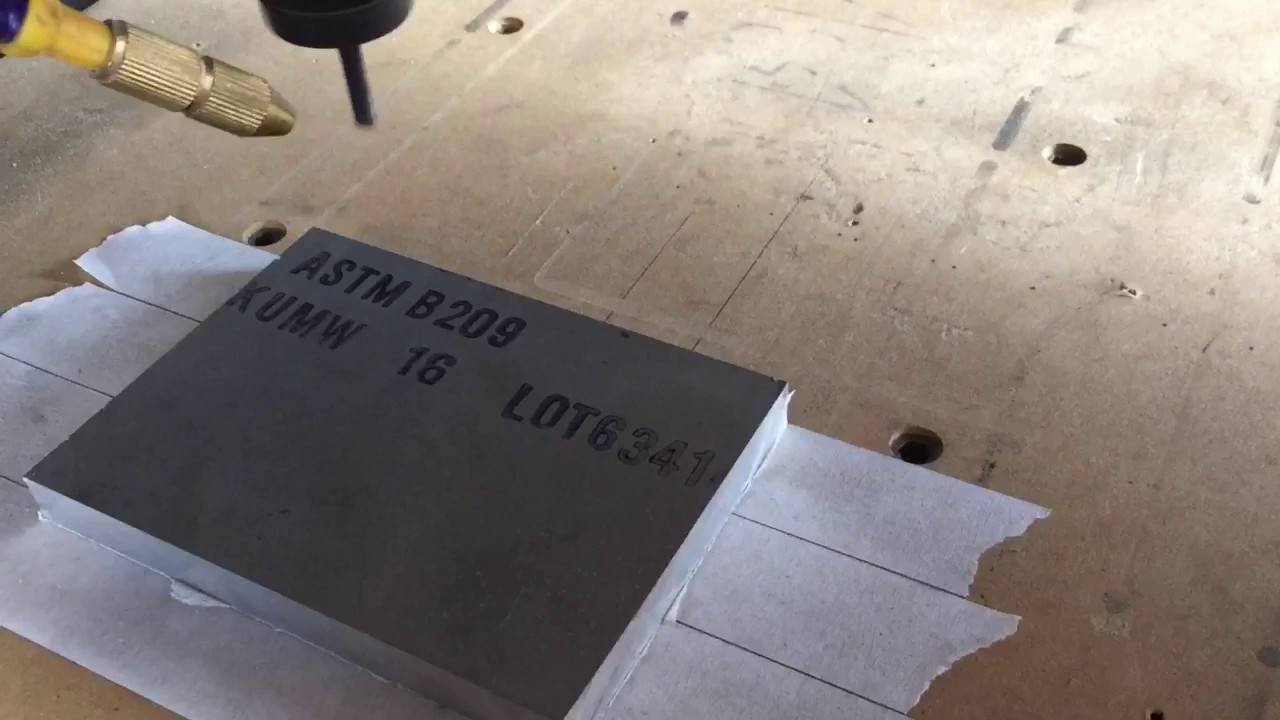 DIY CNC Router milling 6061 aluminium ( aluminum ) UCCNC - YouTube