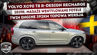 XC90 na WYPASIE ‼️ T8 R-DESIGN RECHARGE ✅️ 392KM ✅️ MASAŻE ✅️ PNEUMATYKA ✅️ 12.2019 ✅️