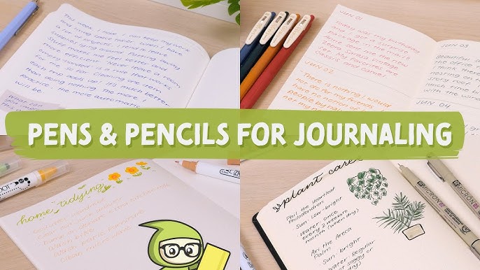 the* best pens for journalling + how I improved my handwriting & cursive //  stationery tea talk ☕️ 