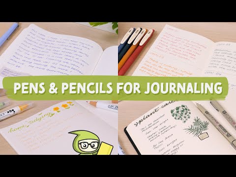 Is it better to write a journal in pen or pencil? – LeStallion