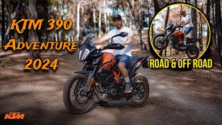 مراجعة دراجة 🛵 KTM 390 Adventure SW 2024 | Road & OFF Road 🔥