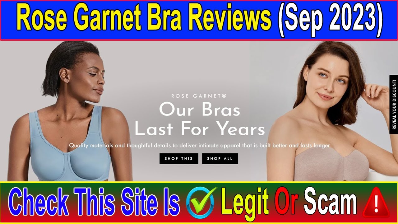 Rose Garnet Bra Reviews (Sep 2023) Watch Unbiased Review Now! Scam