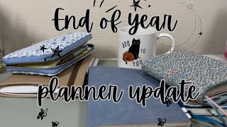 end of year journal & planner update | thoughts on 2025 lineup