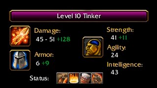 Tinker max. damage: 3 hits to kill Tree of Life