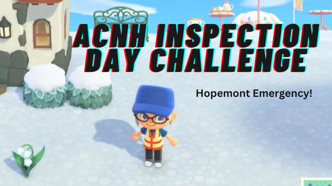 Hopemont Plays The ACNH Inspection Day Challenge YouTube
