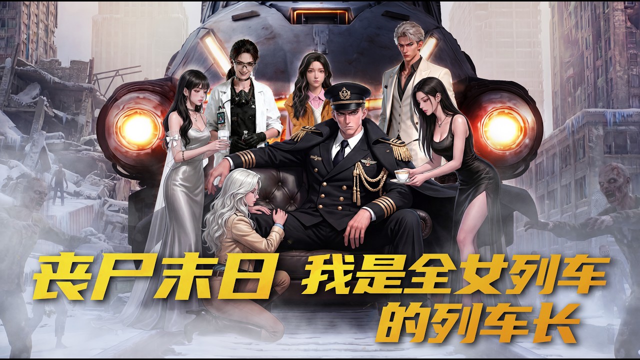 【全網首發🔥】喪屍末日，我是全女列車的列車長丨陳鋒駕駛末日列車，以列車長之名，組建全女團隊，吸纳強悍女異能者、聰明絕頂的女科學家，成功改造列車為方舟！！#動漫 #漫劇 #全集 #anime