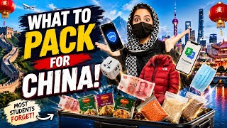What to pack for China !!🇨🇳 || Ultimate guide for international students