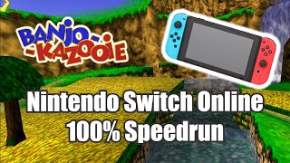 Banjo-Kazooie - FIRST 100% &quot;Speedrun&quot; on Nintendo Switch in 3:25:37