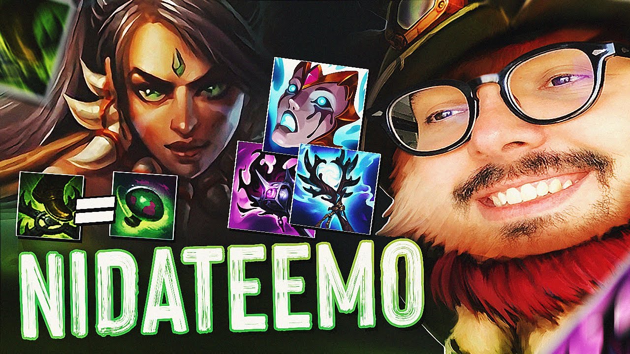 JOGUEI DE NIDALEE TOP COMO SE EU FOSSE UM TEEMO!