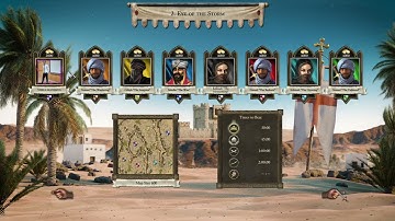 STRONGHOLD CRUSADER DEFINITIVE EDITION SANDS OF TIME : THE TRAIL OF THE LEOPARD 2 EYE OF THE STORM