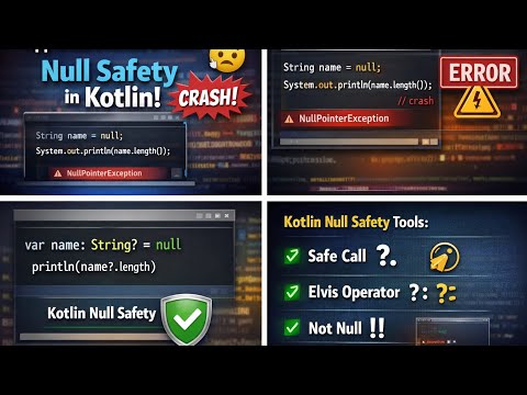 Kotlin Null Safety in 52 sec 🔥#kotlin #androiddeveloper #programming #coding #java #developer