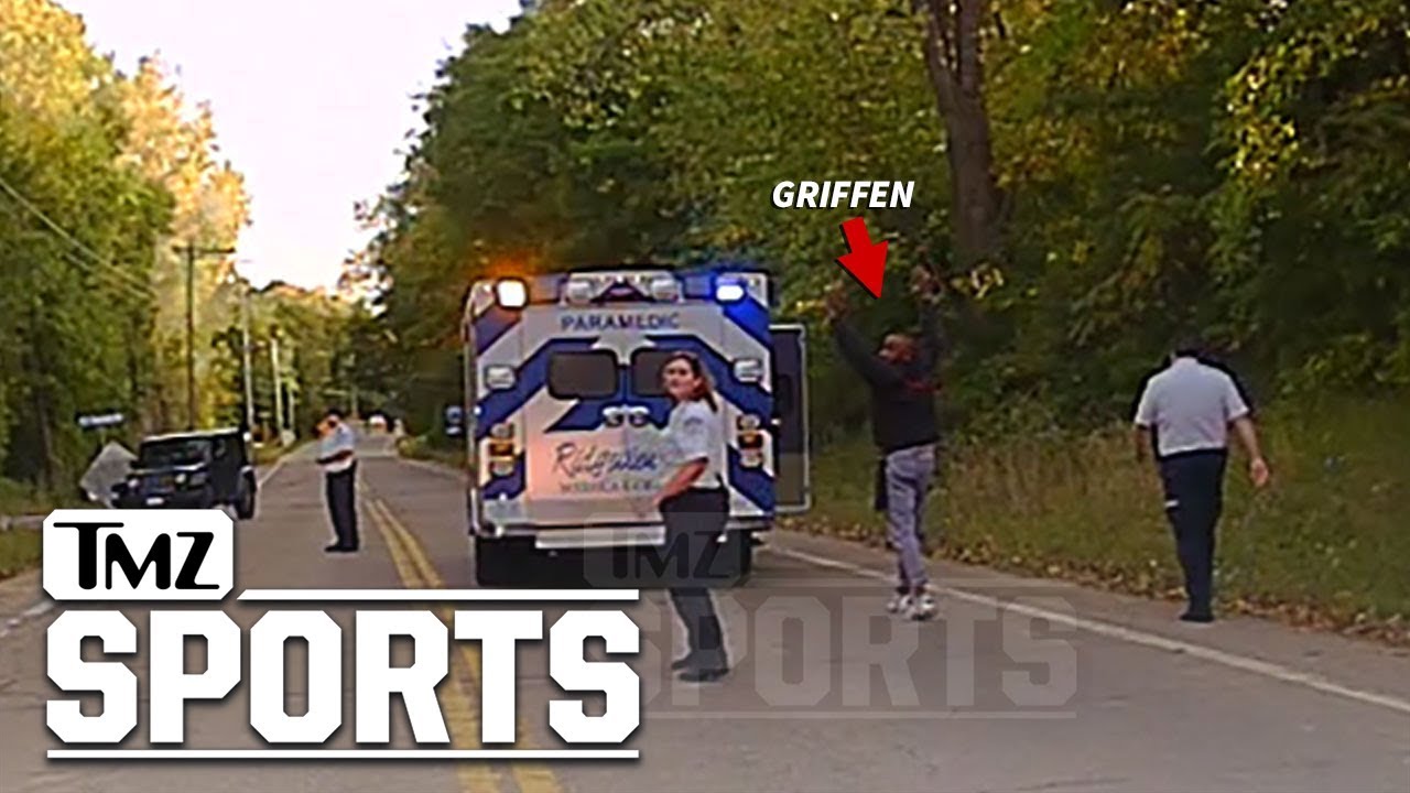 NFL's Everson Griffen Police Video After Ambulance Escape TMZ Sports