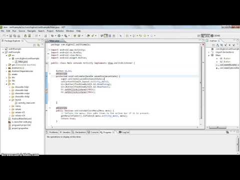 bigknol android tutorial : Switch Case Statement