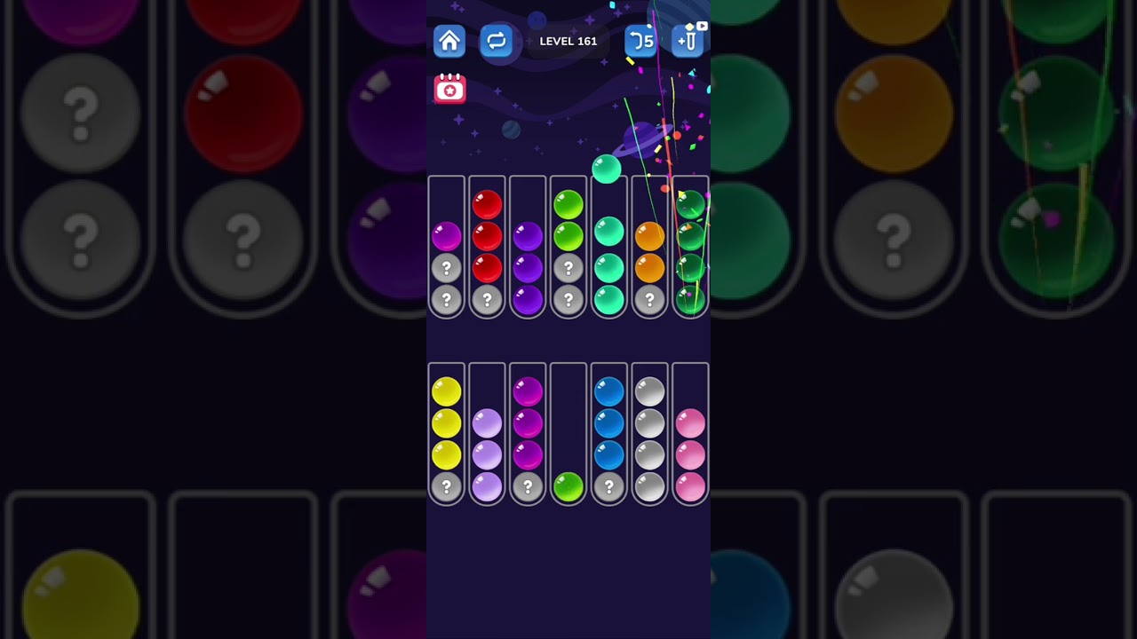 Ball Short Puzzle Game will test your brain. Can you clear all the balls correctly?