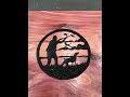 #269 Demo Freehand Carving Aromatic Cedar - Wildlife Sceen