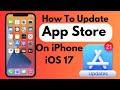 How To Update Appstore On iPhone (2023)