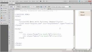 Creating CSS Navigation Menu with Rollover Images - Part 2