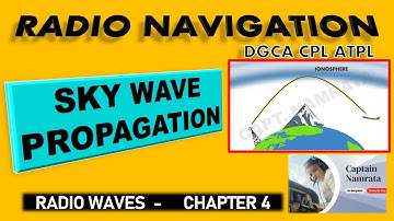 Sky Wave Propagation, Ionosphere, Ionization, DGCA CPL ATPL RTR Exams, Pilot Ground Studies
