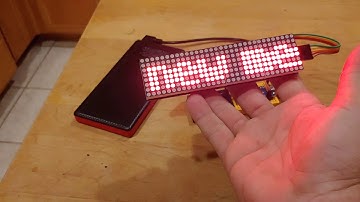 Home Office Door Sign (Bluetooth Arduino)