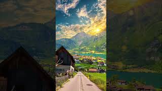 Esrarengiz doğa ve güzel bir kasaba #keşfet #youtubeshorts #shorts