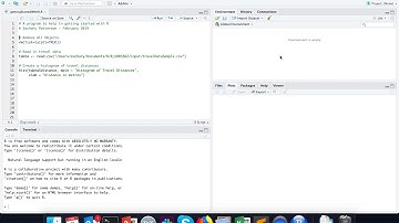 Getting Started with RStudio and R - Video 3: The Scripts Window