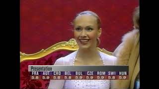 1998 European Championships (ESPN) - Ladies Free Skate - Maria Butyrskaya RUS