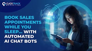 Book Sales Appointments While You Sleep with AI Booking Bots | Click Track Marketing