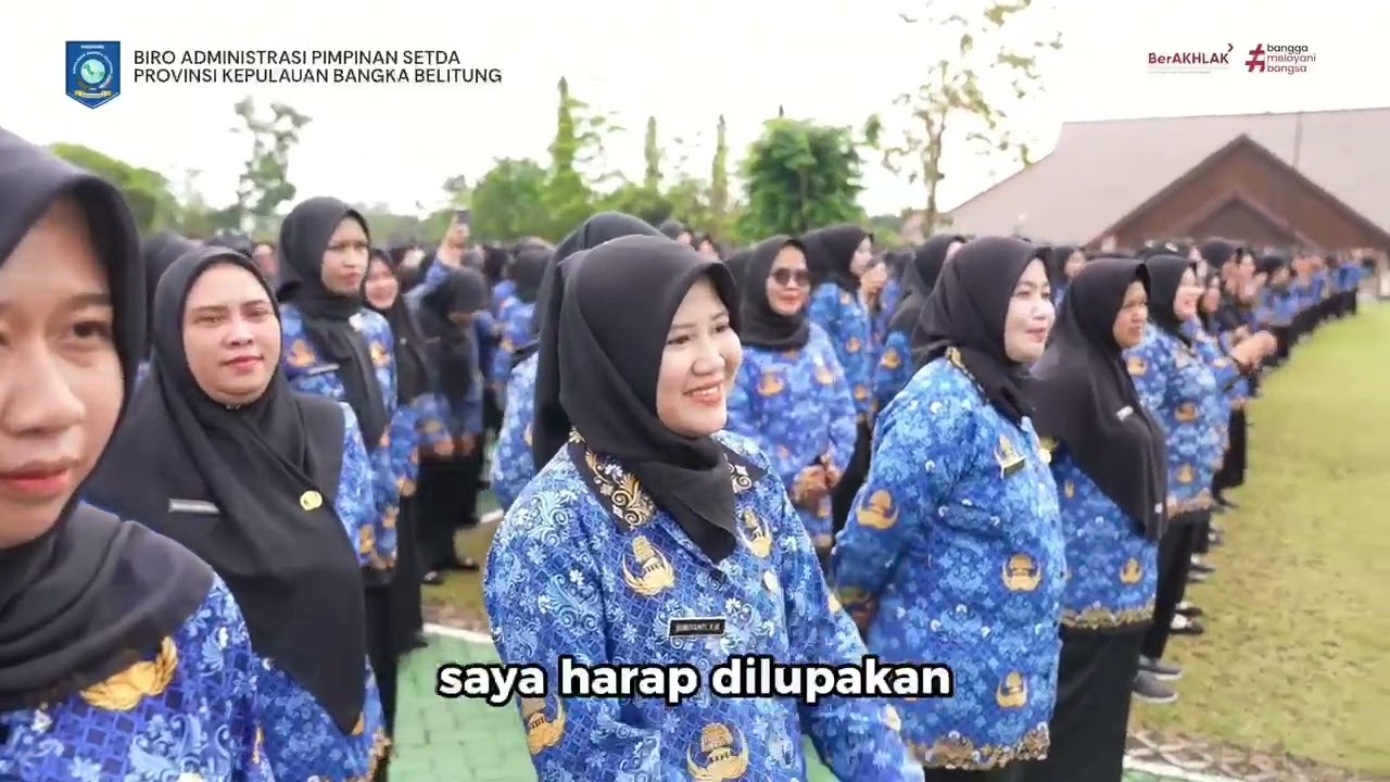 Penyerahan SK 2.869 PPPK Paruh Waktu Pemerintah Provinsi Bangka Belitung