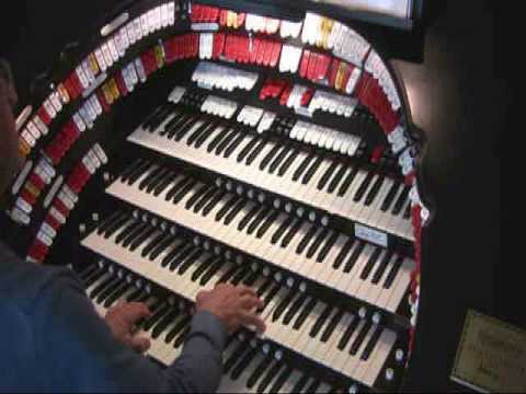 Theater Organ Allen GW4 "I've Never Been In Love B...