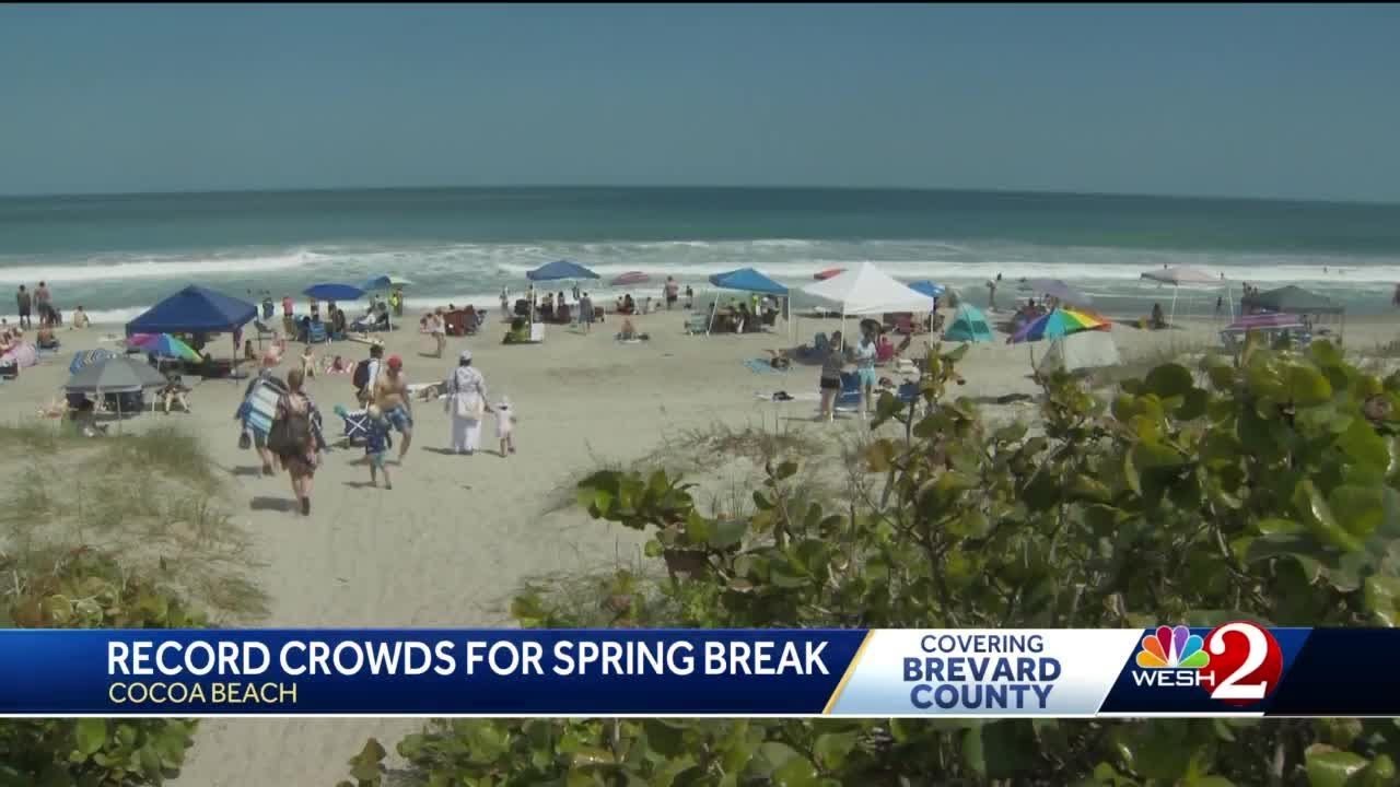 Record crowds expected in Brevard County as visitors arrive for spring