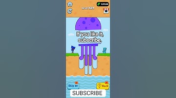 Slice Jellyfish Funny Game Level++#shorts #shortsfeed #slicetosave #gaming#1689 #gameplay #viral