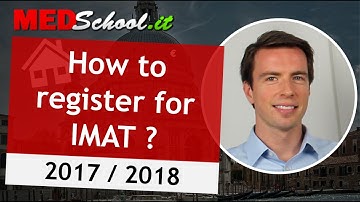 How to register for IMAT 2017/2018 - unofficial guide - English Med Schools in Italy