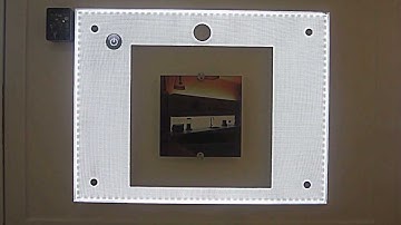 Touch technology creates contact sensitive LED Light Sheet