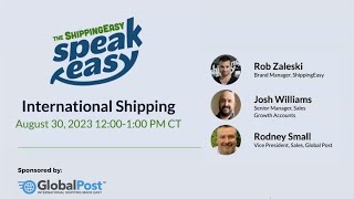 SpeakEasy - International Shipping