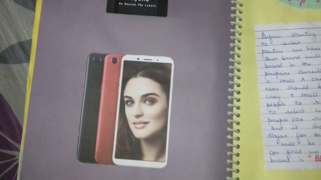 12th class bs project of marketing management on mobile project on marketing management on mobile
