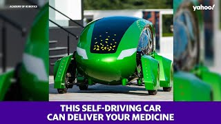 This self-driving car can deliver your medicine