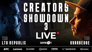 CS2 CREATORS SHOWDOWN PART III | TIESIOGIAI IŠ RED BULL GAMING GROUND GAMEON2026 | !komandos