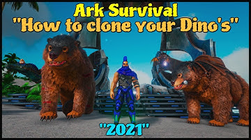 Ark Survival "How to Clone your Dino