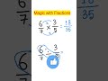 Magic with Fractions! 🪄 Multiply & Divide in Seconds #shorts