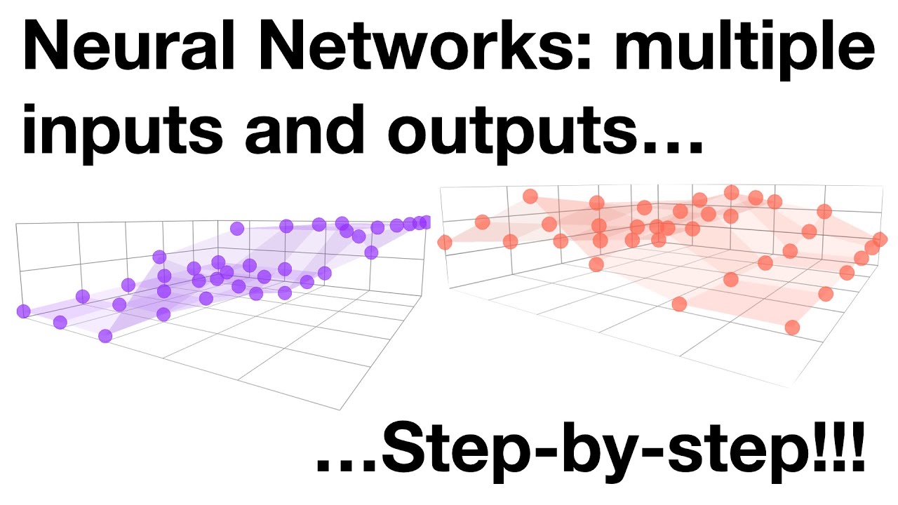 Neural Networks Pt. 4: Multiple Inputs And Outputs